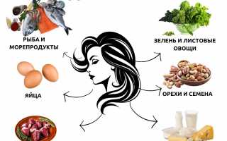 Полезные продукты для роста и укрепления волос