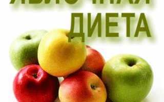 Яблочная диета для похудения
