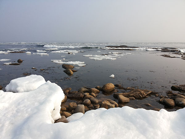 Зимнее море