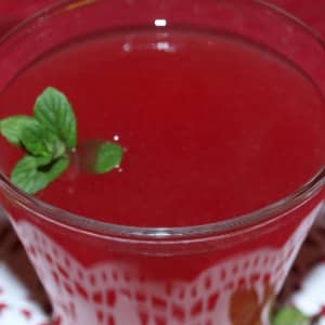 Клюква кисель