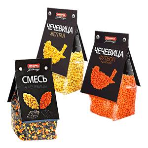 Разные сорта чечевицы
